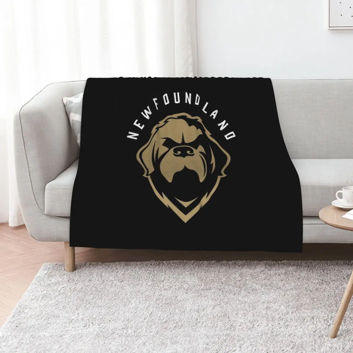

Newfoundland Growlers Throw Blanket Sofa Soft Plaid Plush Fashion Sofas Blankets