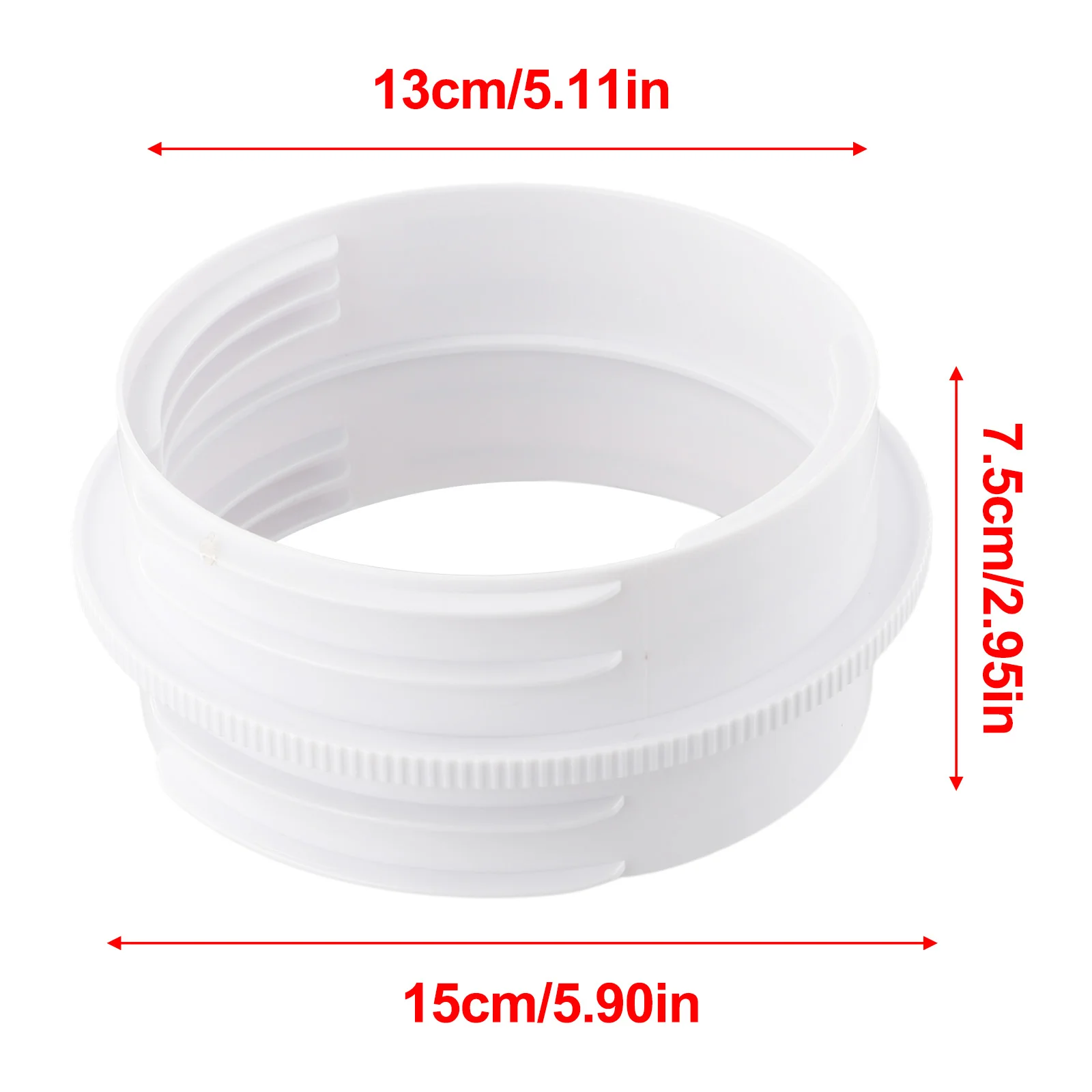 Mobile Air Conditioner Exhaust Hose Connector 13/15CM Universal Hose Reducer Heating, Cooling And Ventilation System Components
