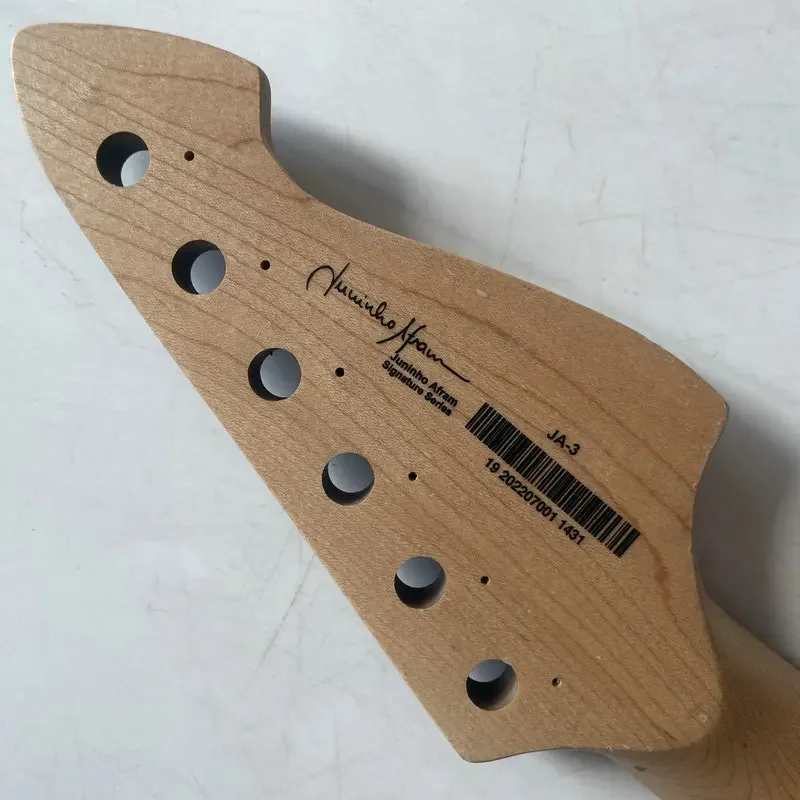 FN609 Original Tagima JA-3 Electric Guitar Neck Maple Wood  22 Frets for  DIY Guitar  Parts Reverse Headstock