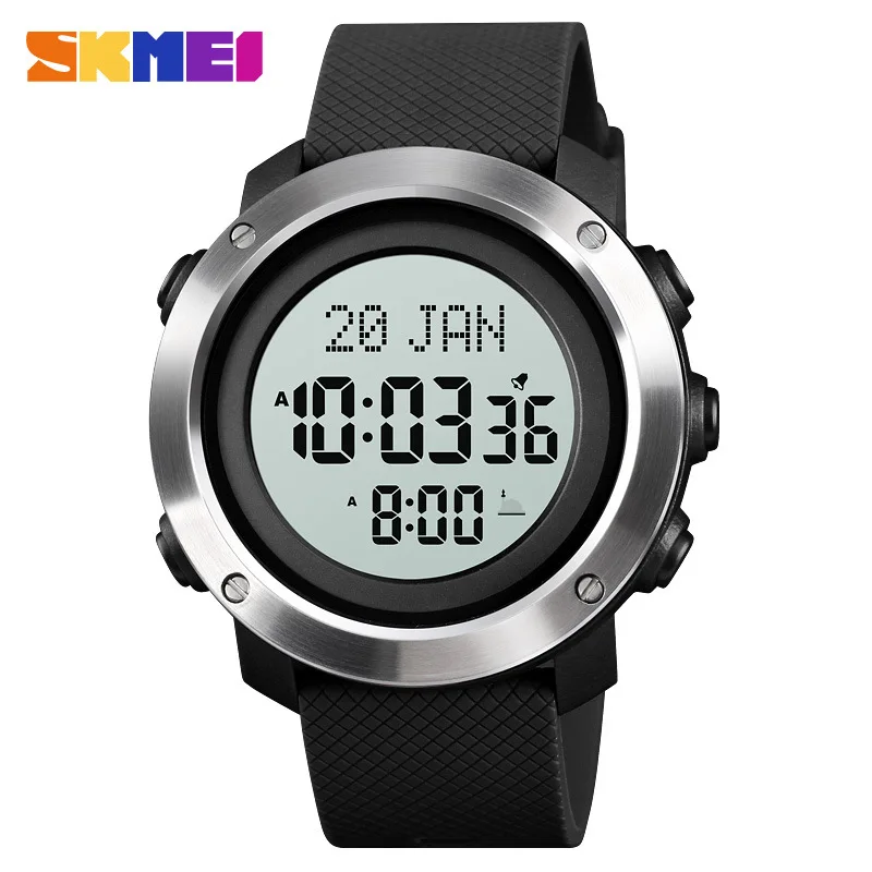 전자 시계 방수 발광 다기능 스포츠 시계 전용 Skmeimen 전자 시계