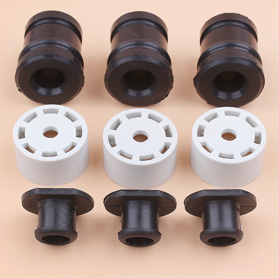 Annular Buffer Mount Plug Cap Cover Kit For STIHL 021 023 025 MS210 MS230 MS250 Chainsaw Parts motosierra gasolina