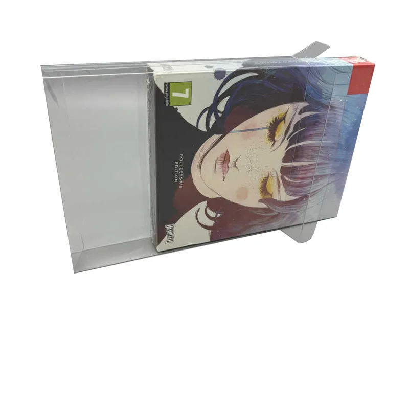 Transparent Clear Box for SWITCH for GRIS Limited Edition PET Plastic Storage box Display Box