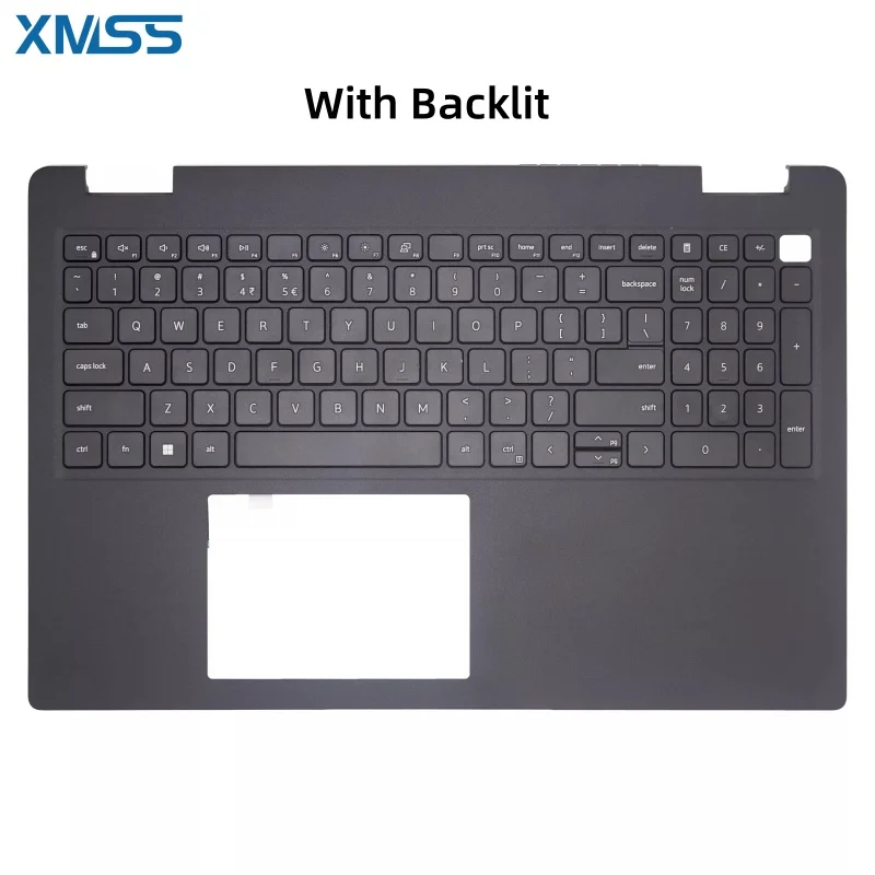 New For Dell Latitude 3520 E3520  0DJP76 Palmrest Upper Case US Keyboard With Backlit