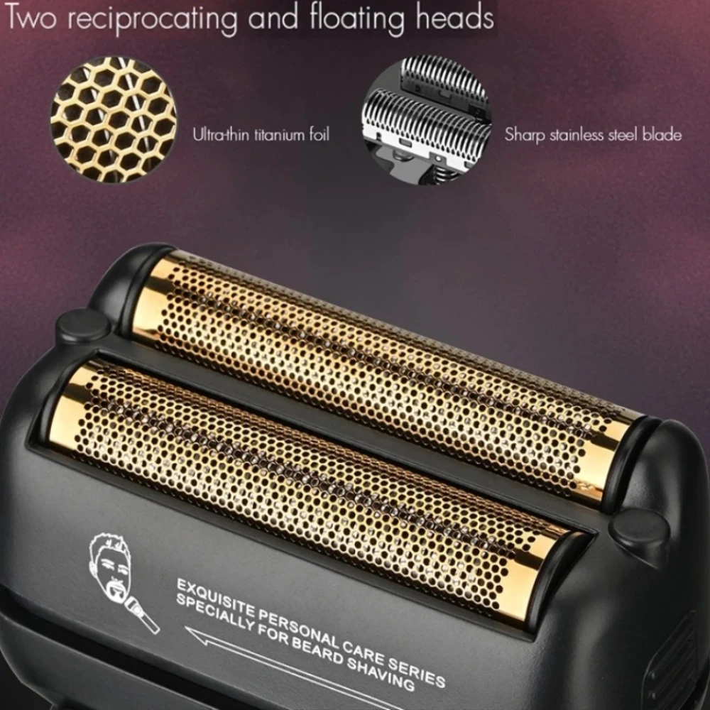WMARK Shaver Electric Shaver Waterproof Beard Trimmer 9000 RPM Shaving Machine Professional Razor LED Shaver for Men NG-7982