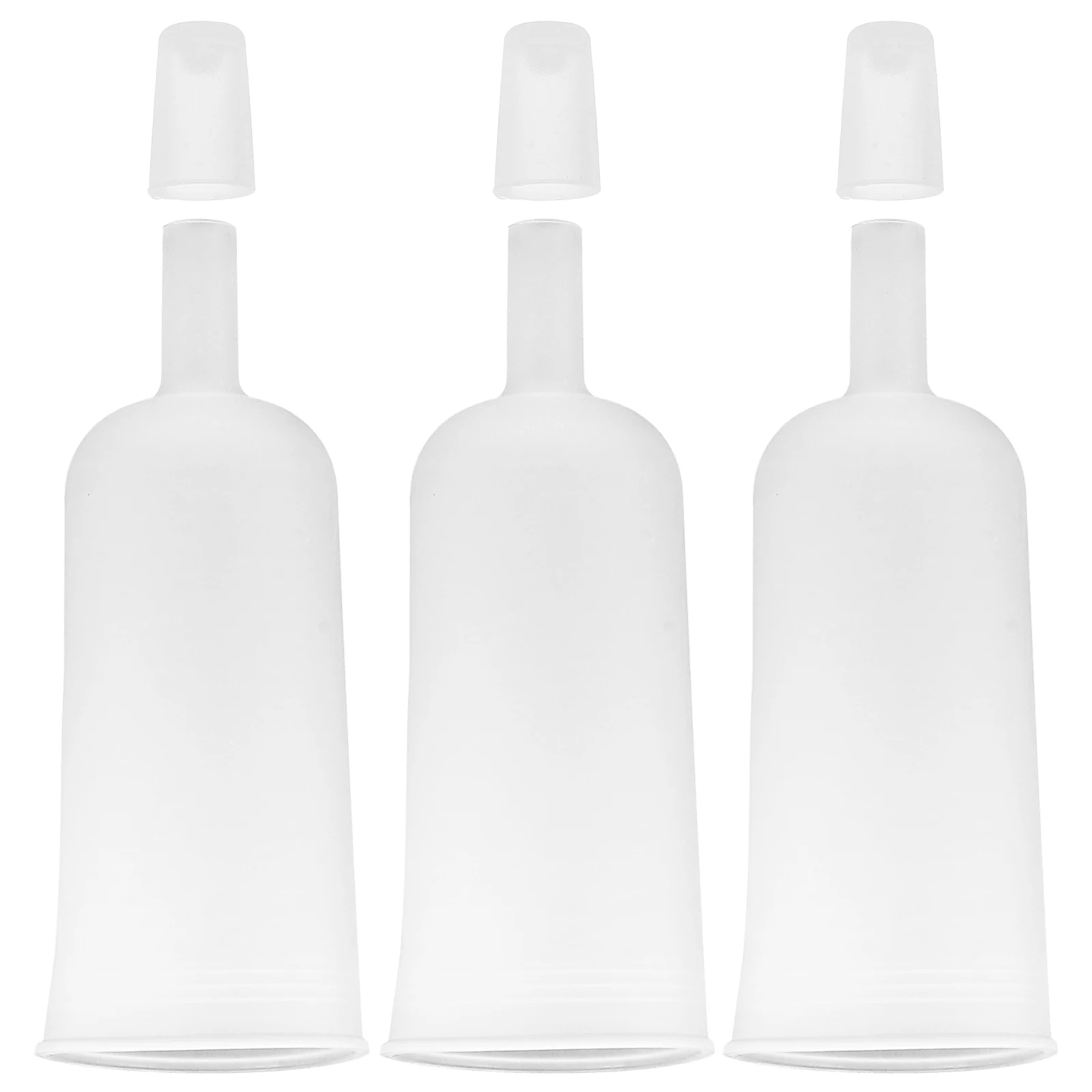 

50pcs Dropper Cap 10ml Transparent Tpe Leakproof Tightfitting Nozzle Food Bulk Bottles Plastic Squeeze Travel