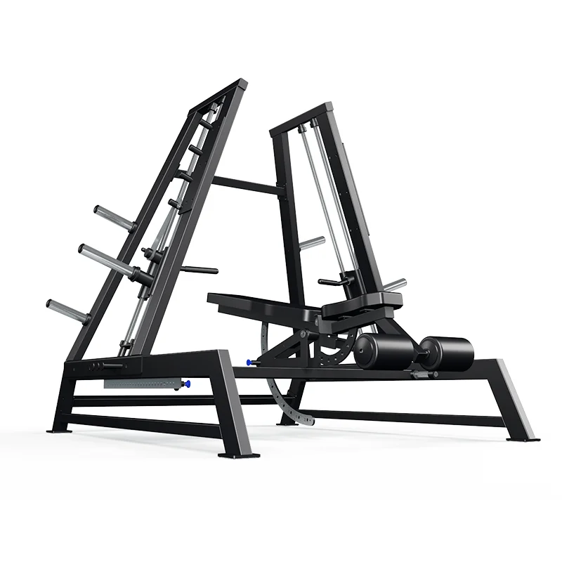 Commercial Gym Equipment Power Smith Bench Press Steel Stainless Steel Construction Three Layer Powder Coating