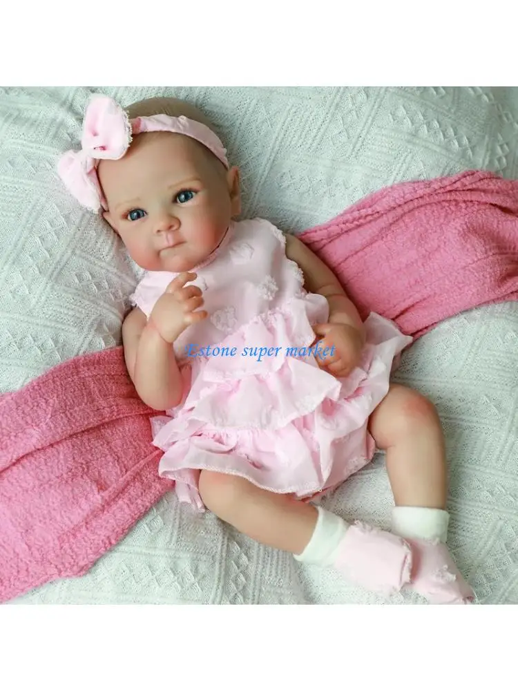 090B Realistic Baby Doll Parenting Game Nursing Doll Reborns Toy for Child