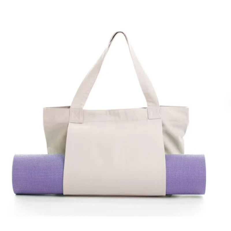 Yoga Pilates Cushion Bag Canvas Handbag Outdoor Exercise Equipment Travel Yoga Shoulder Bag Storage Bag