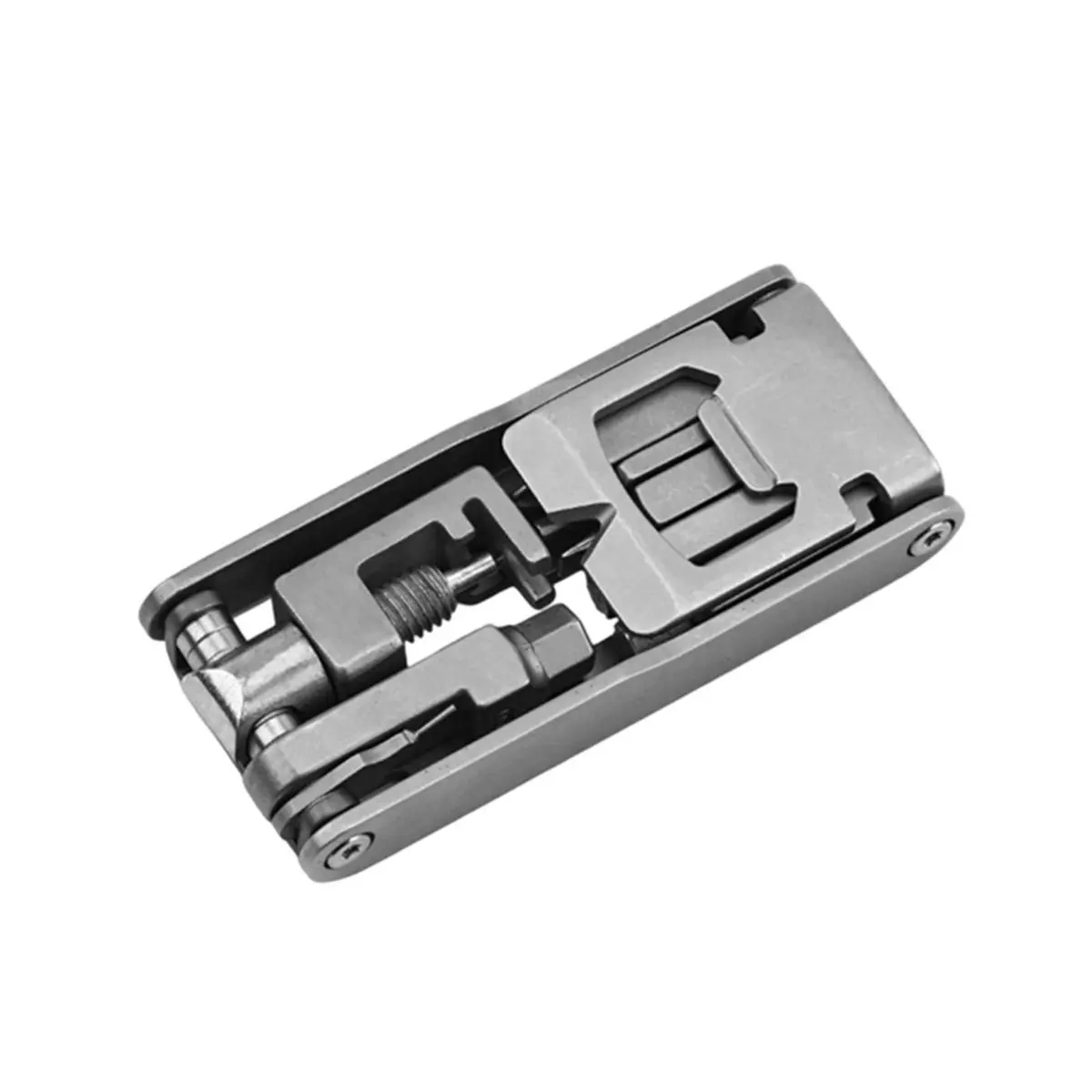 Home Tool Bike Repair Tool, Portable Steel Multifunctional Bicycle Accessory for on-the-Go Cycling Repairs