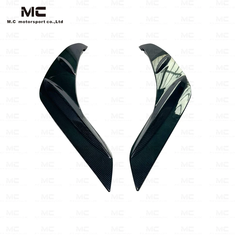 Door Trims For Toyota A90 Supra Door Panel Outer Cover Supra GR A90 MKV Carbon Fiber T Style Side Fender Vents Door Garnish