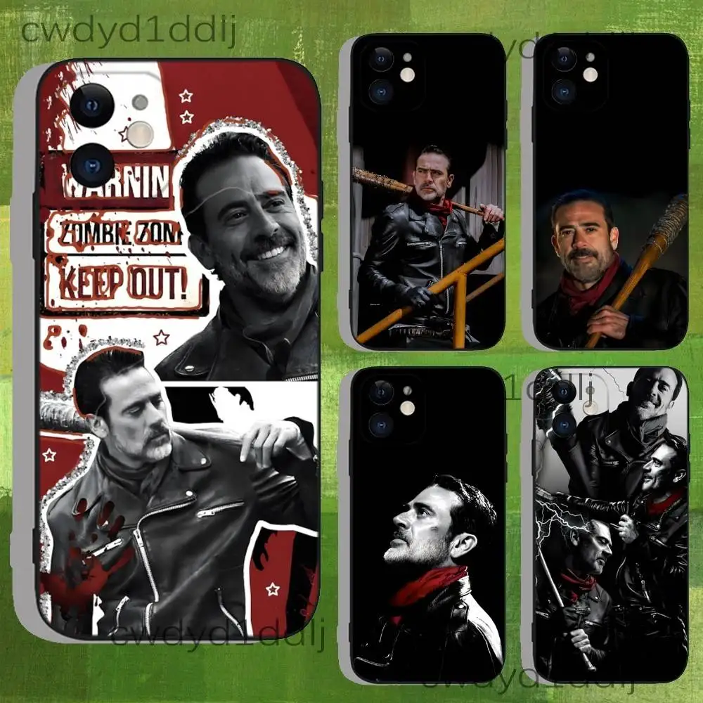 

N-Negan Smith The W-Walking Dead Phone Case For 15,16,17,13,14,11,12,Pro,Max,Plus,E,Air,Mini Shockproof Silicone Soft Cover