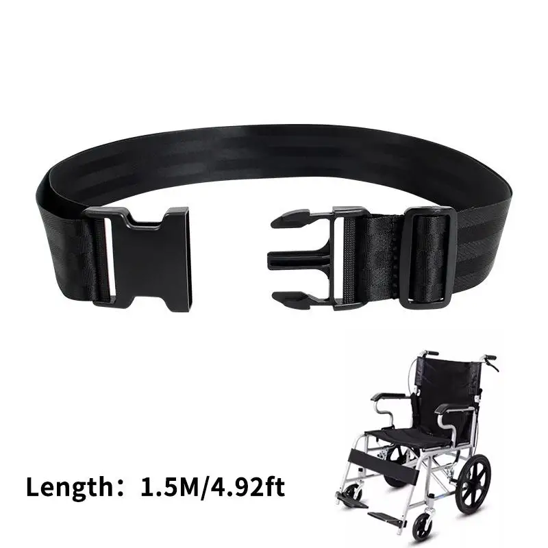 【B】Wheelchair Seat Belt Adjustable Quick Release Restraints Straps Chair Waist Lap Strap For Elderly Or Legs Patient Care