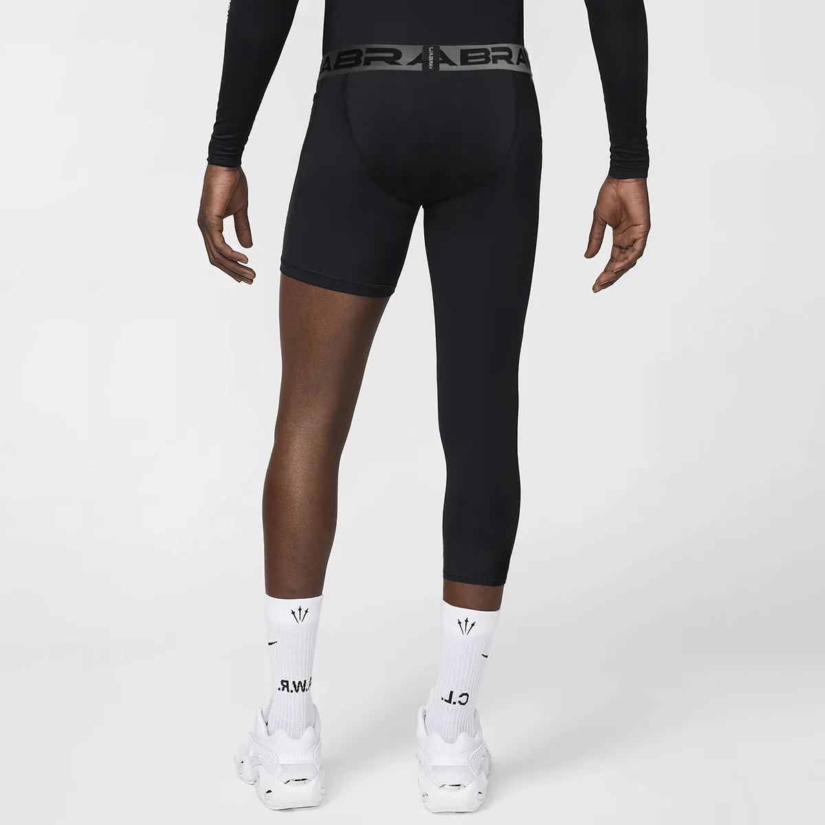 High Performance Men's Sports Leggings for Running and Training Men's Running Tights Nylon Spandex Compression Seamless