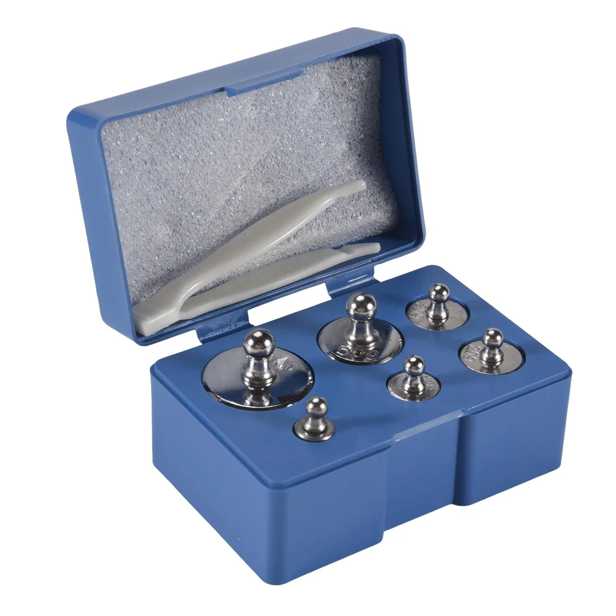 Новые 6 шт., 100 г, 50 г, 2x20 г, 10 г, 5 г, граммы, набор цифровых весов с прецизионной калибровкой