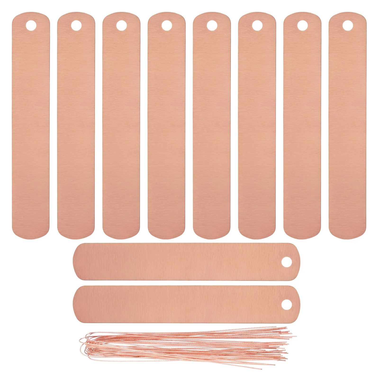 30Sets Copper Plant Labels Garden Flower Tags Vegetable Shrubs Indoor Plants DIY Hanging Metal Signs Round Weatherproof