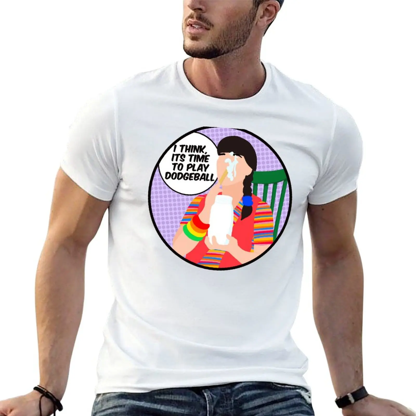 Miss Lippy T-Shirt Casual Soft Cotton Short Sleeve Tee