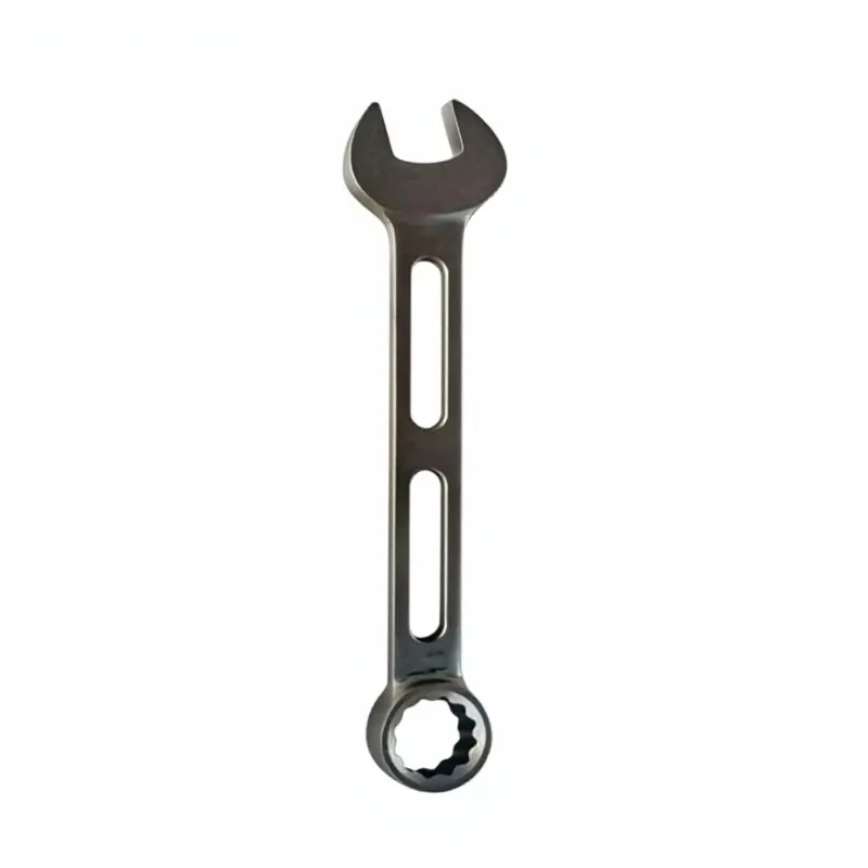 OEM Acceptable Non Magnetic Titanium Tools Hollow-out Combination Wrench 12mm Ultra Light and High Hardness  for MRI