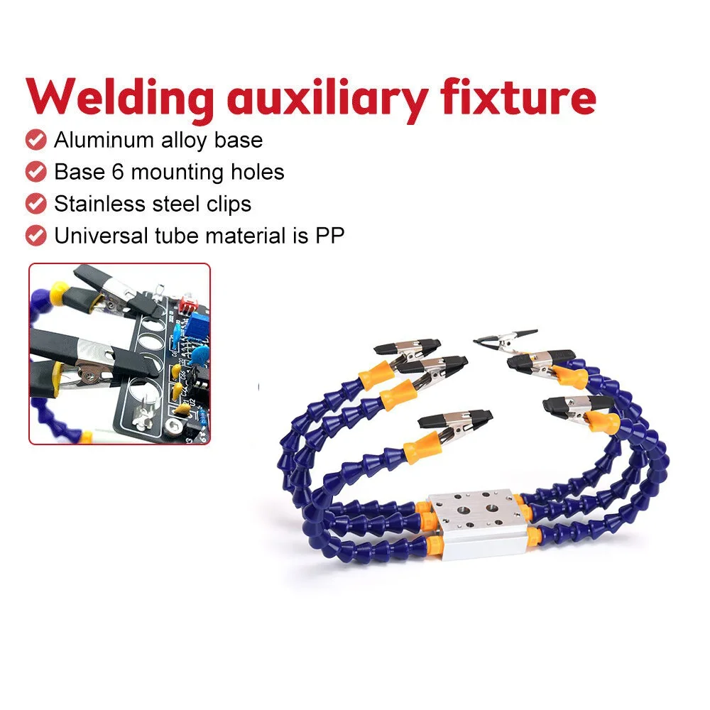 Pinces de Table à souder, étau d'établi, avec bras flexibles, support en fer à souder, réparation de soudure de PCB