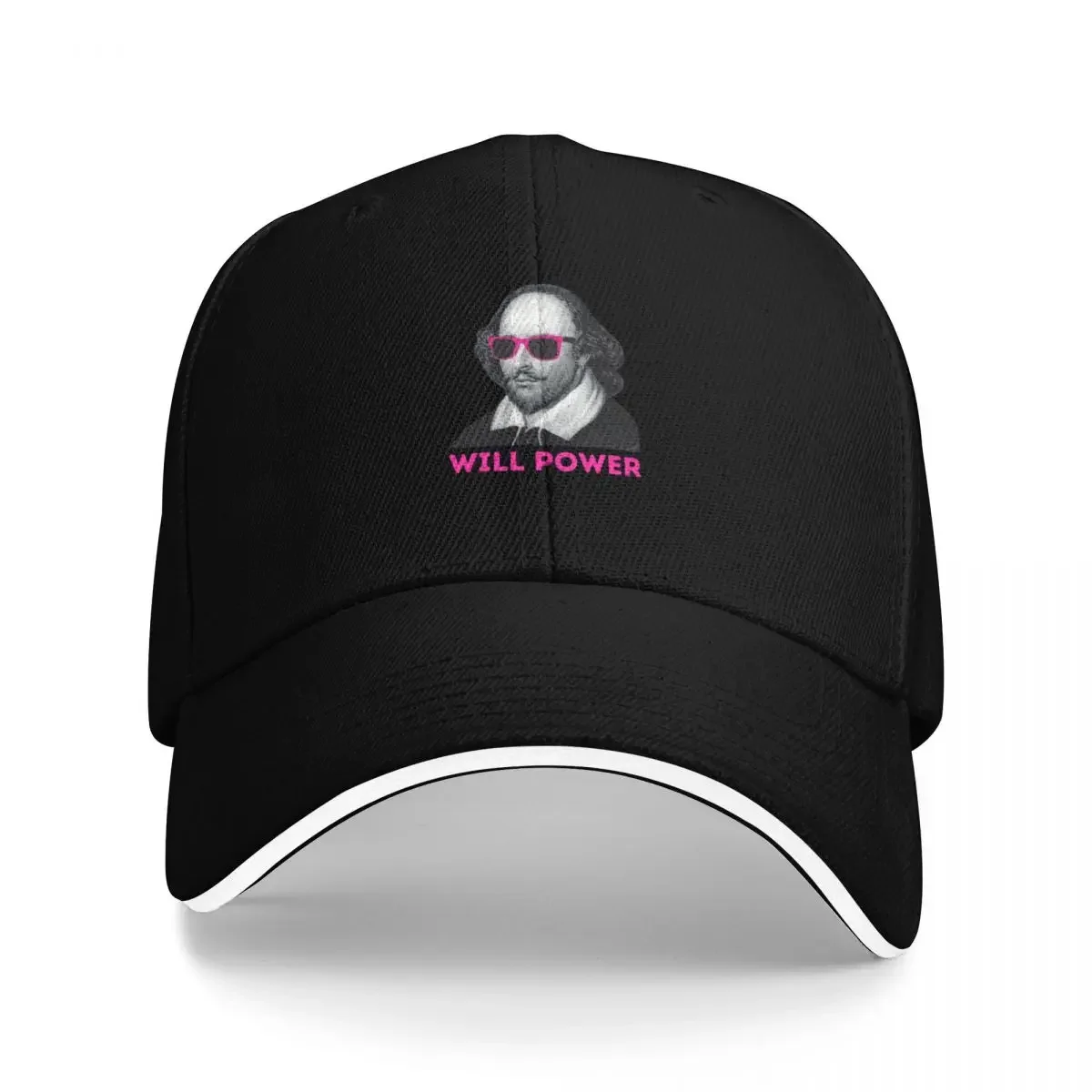Shakespeare Will Power Baseball Cap Visor Ball Women's Beach Outlet Men's