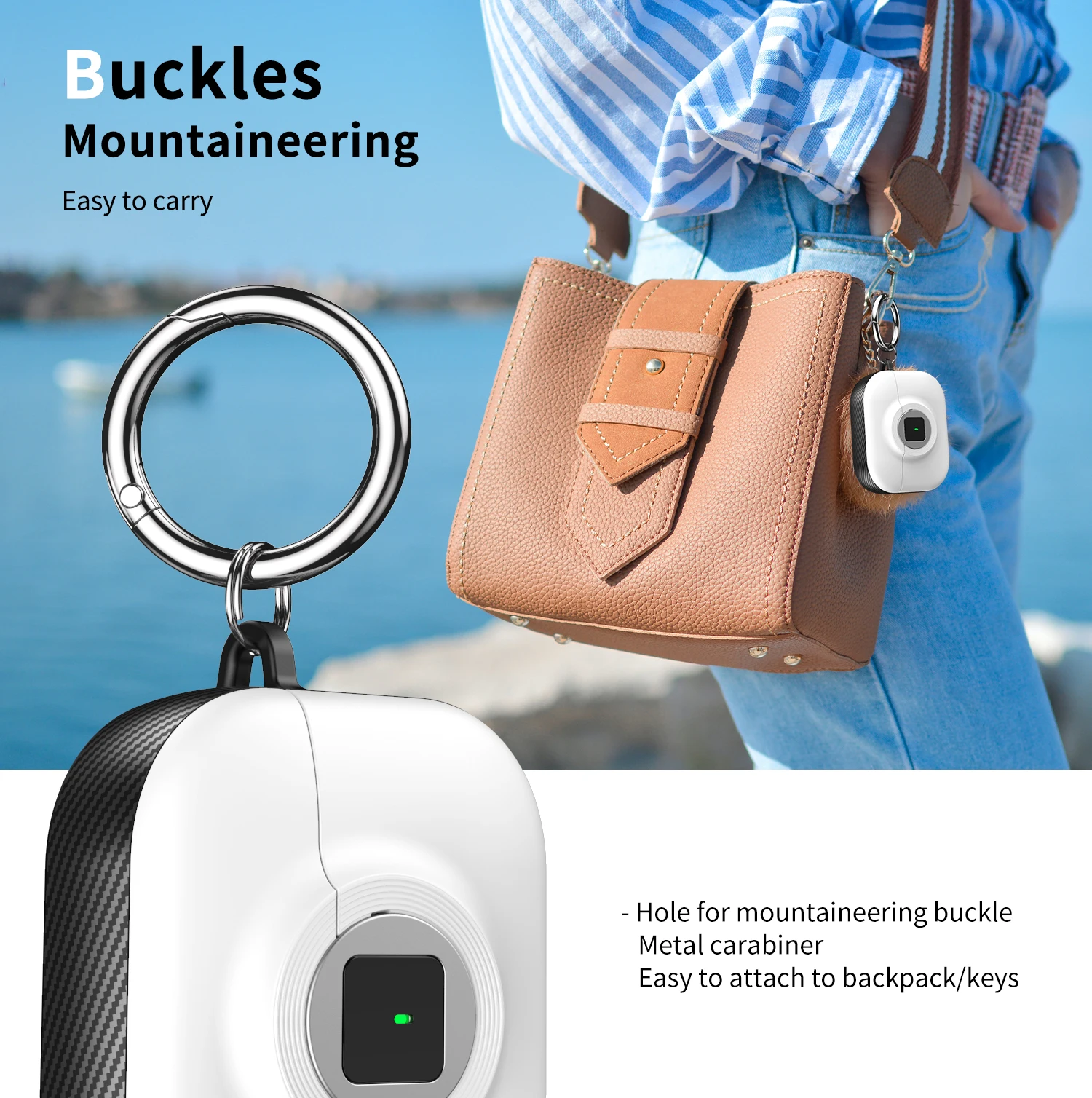 For Airpods 4 Case With Secure Lock Cover For AirPods Pro 2 2nd 3 2nd 1st Generation Cases TPU PC Headphone Coque With Keychain