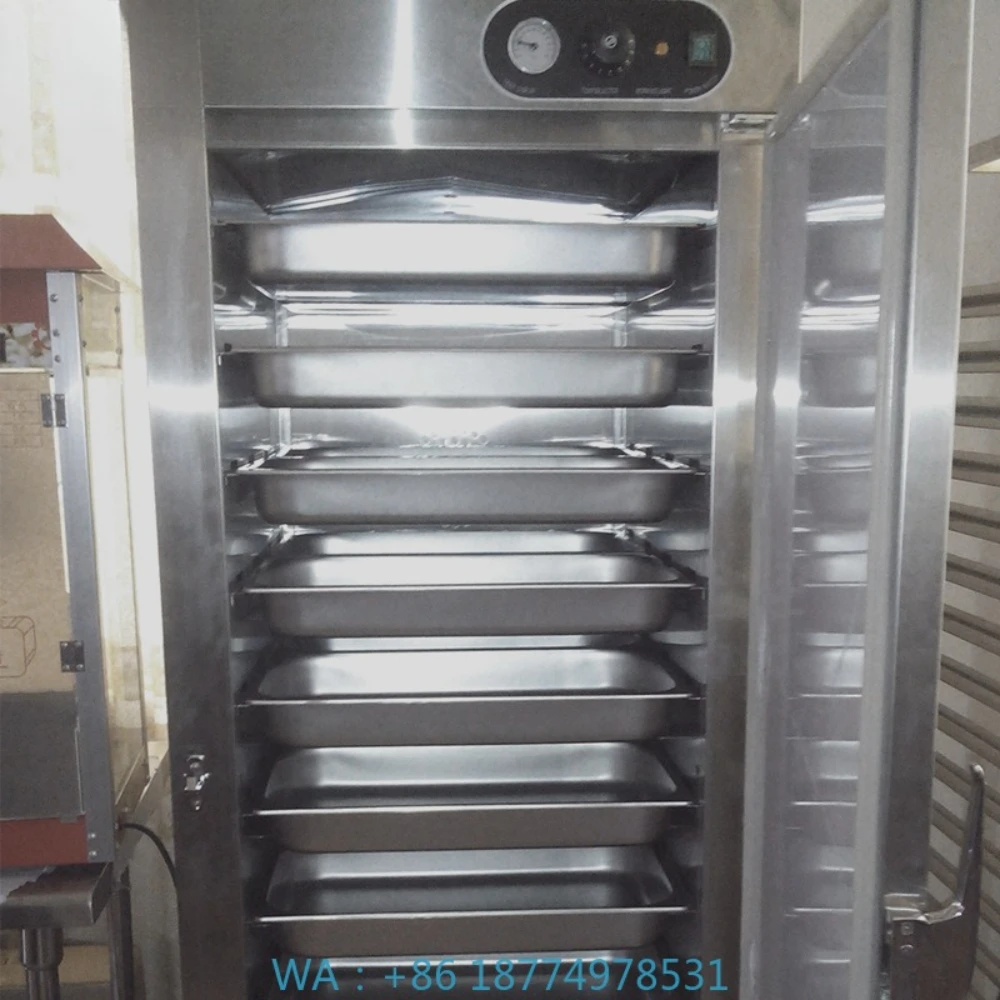 

r Коммерческий шкаф из нержавеющей стали, 11-слойный с колесами для отеля, электрическая мобильная еда, Warme