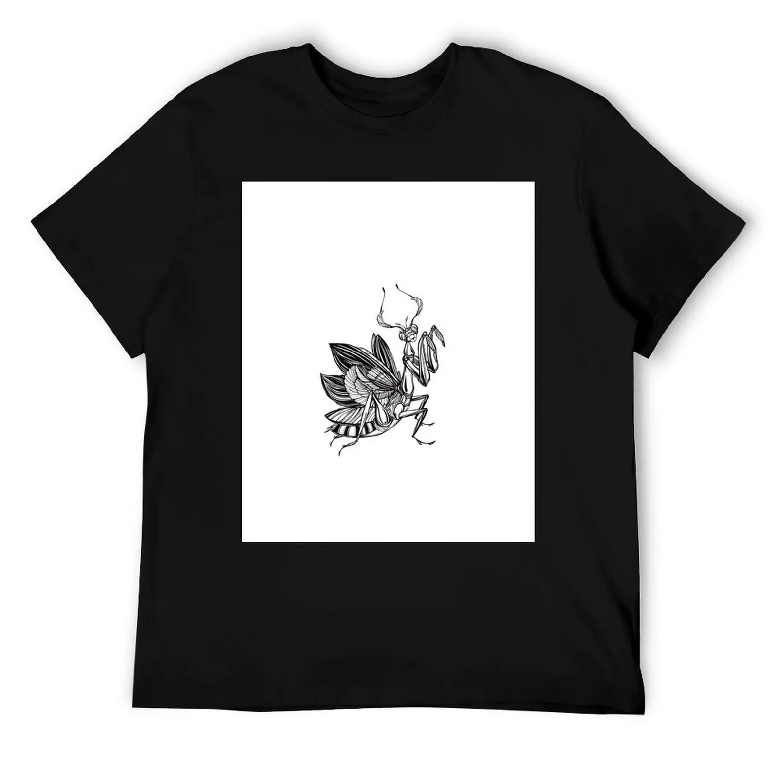 

Praying Mantis T-Shirt t shirts for man cotton soft t shirts cotton 100% t shirt custom print T-Shirt