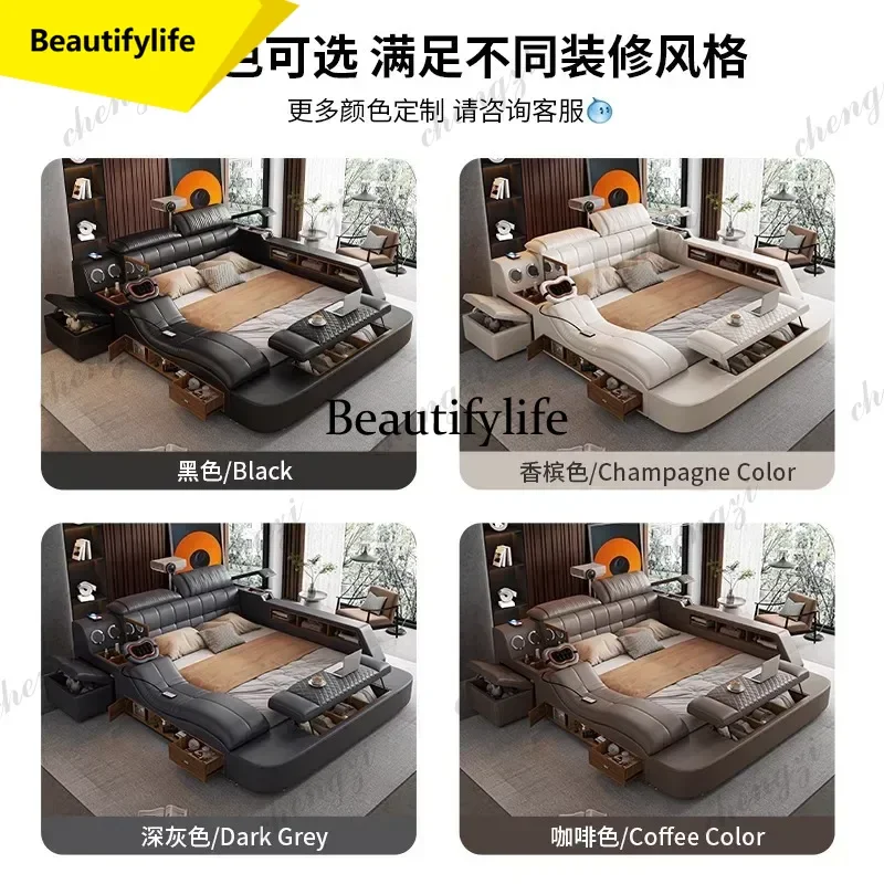 M9344  people Single Sun 180X200CM double beds monster bed modern style Home furniture complete double bedro