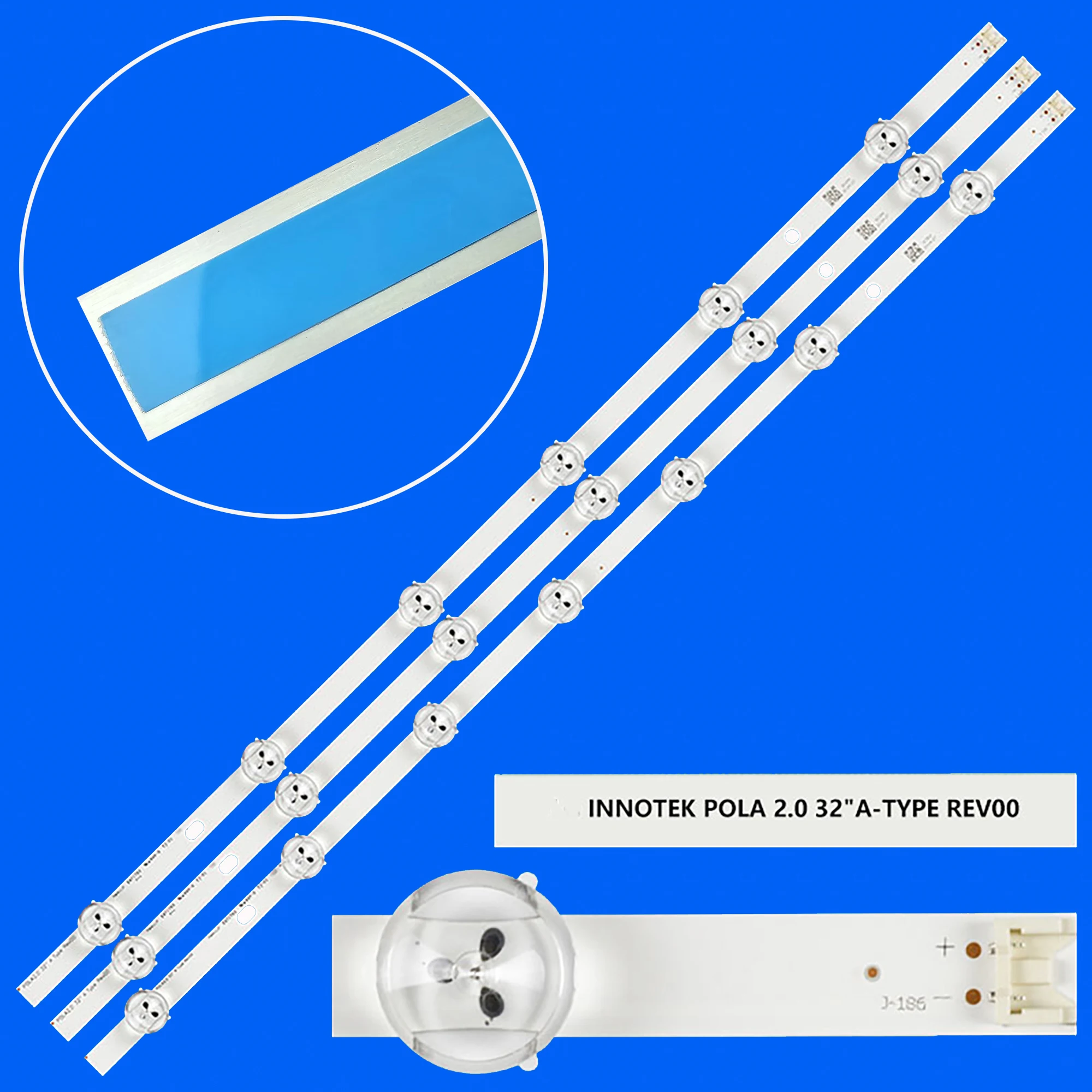 LED Backlight strip for  UOT POLA 2.0 POLA2.0 32 32LN540B HC320DXN-VSFP4-21XX 32LN5100 32LN545B 32LN5180 32LN550B 32LN536U