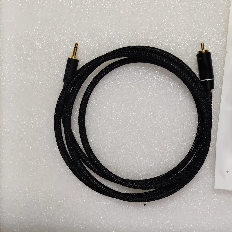 Fiio Player E18 X4 X5 X3 One Generation Kaiyin N5 N6 Qian Longsheng Qa360 Coaxial High Quality 3.5 Turn Lotus RCA Audio Cable