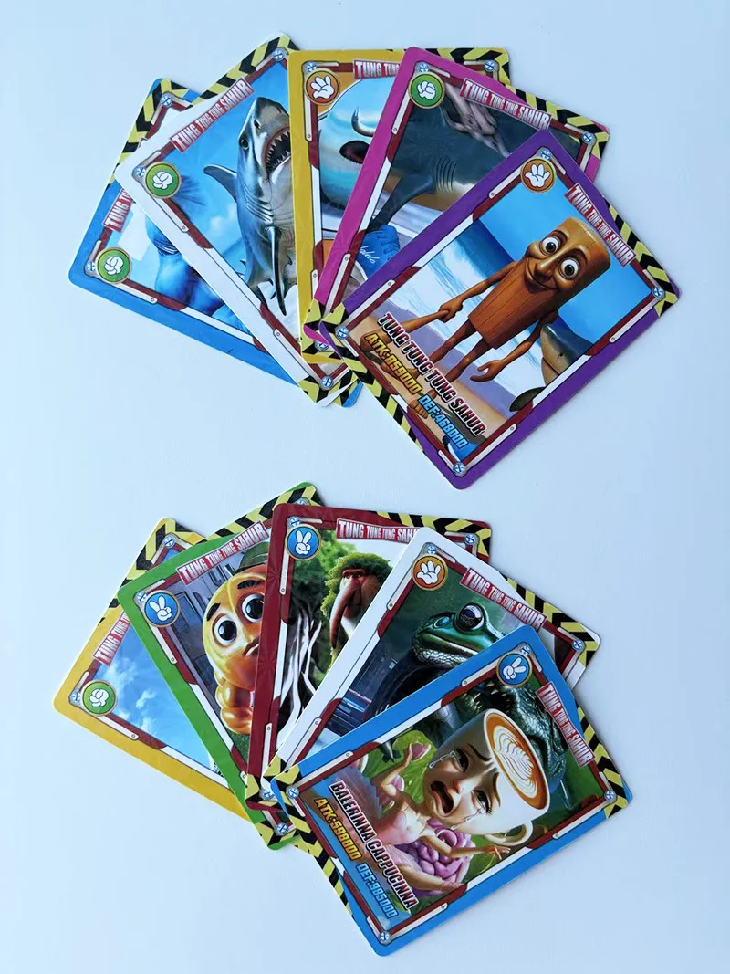 Italian Brainrot Uno – Jeu De Cartes Fun, Thème Italien, 2 à 10 Joueurs, Dès 7 Ans