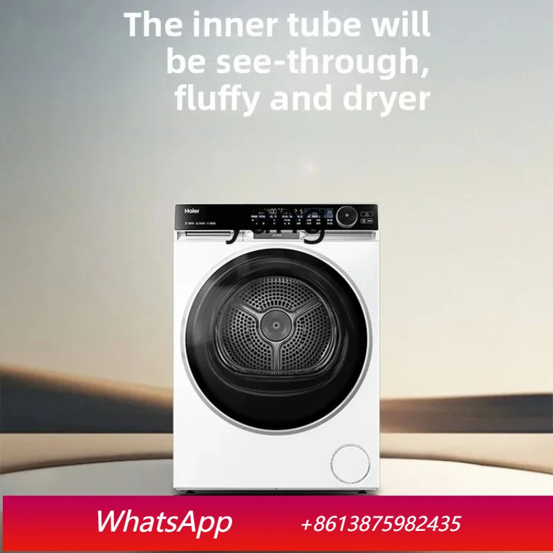 ClX household drying clothes ultra-thin 3D perspective double engine heat pump 10kg drum type