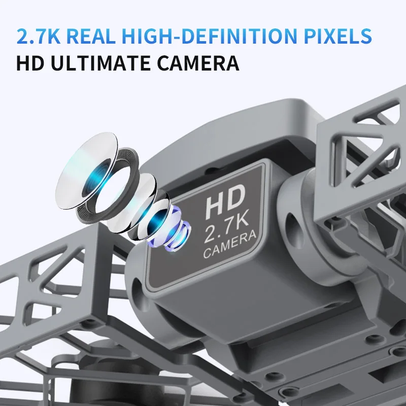 S161 MAX Drone WIFI FPV ESC 2.7K Camera Gesture Photo TOF Positioning Stabilization Smart Follow APP Control Quadcopter - view 2