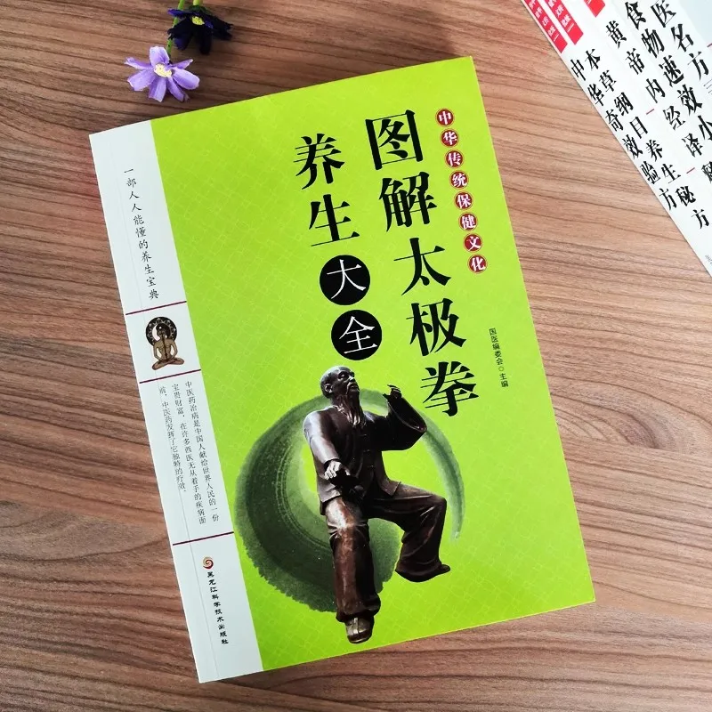 Illustrated Tai Chi Health Guide Chinese Kungfu Wushu Book