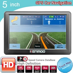 5 Inch HD GPS Portable Navigation 2026 Maps for Europe Russia Car TRUCK CAMPING Caravan Navigator Sat Nav Free Lifetime Updates