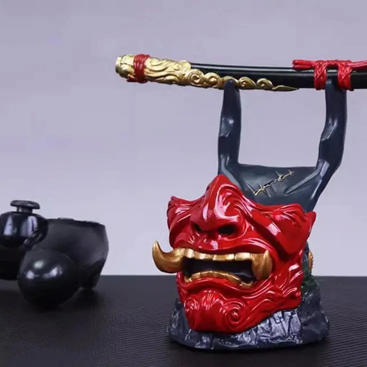 Hars Innovatieve Ghosts Gamer Beugel Draagbaar Voor Game Controller Organisatie Nieuwigheid Game Controller Beugel rood