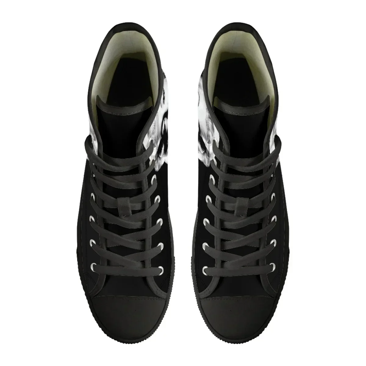 Sexy Woman Print Canvas Shoes Classic Characters Pattern Lace Up High Top Shoes Custom DIY Breathable Wild Casual Sneaker