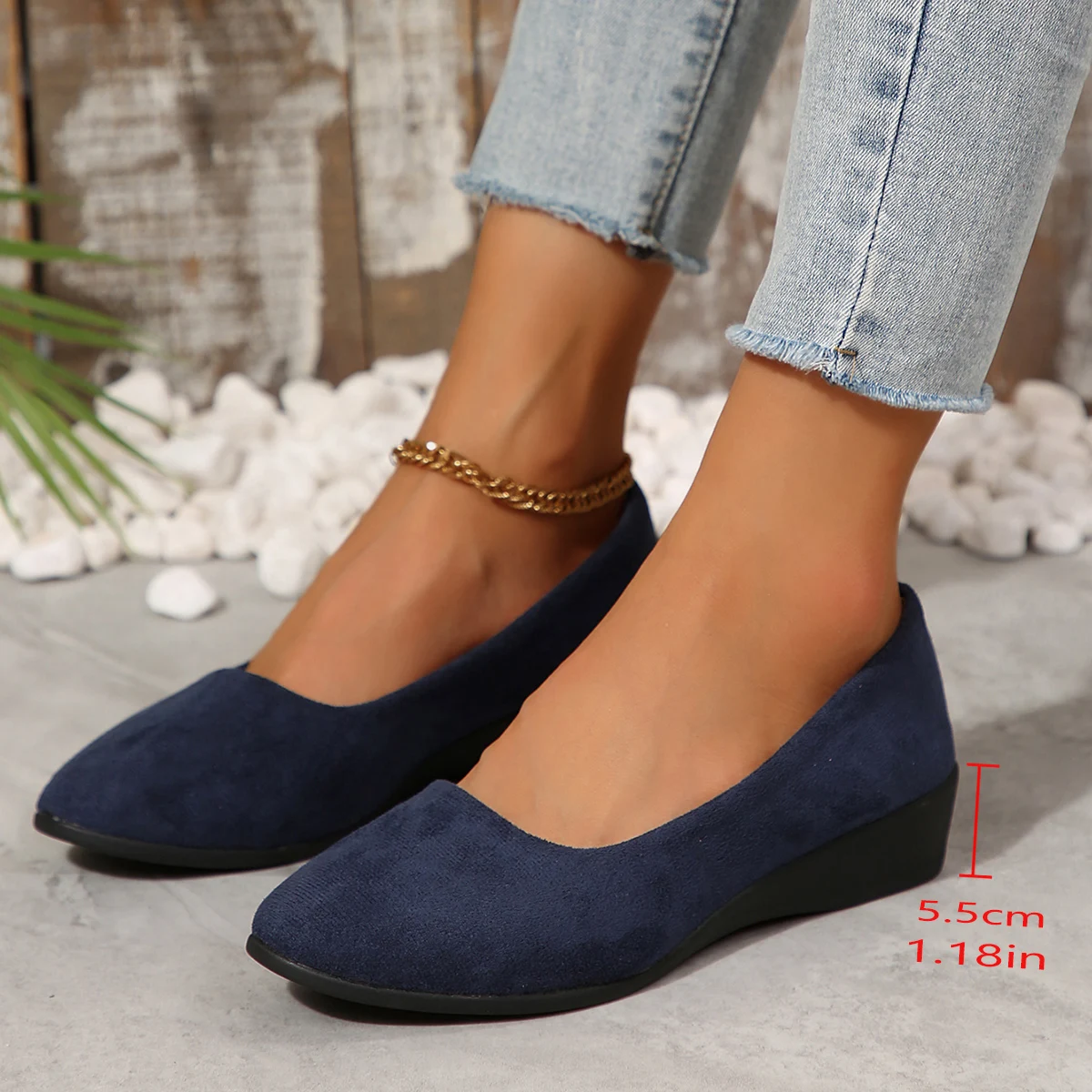 

2025 г. Женская обувь на высоком каблуке с неглубоким горлышком, модные туфли-лодочки больших размеров, однотонные женские туфли с круглой головкой, размер 36-43