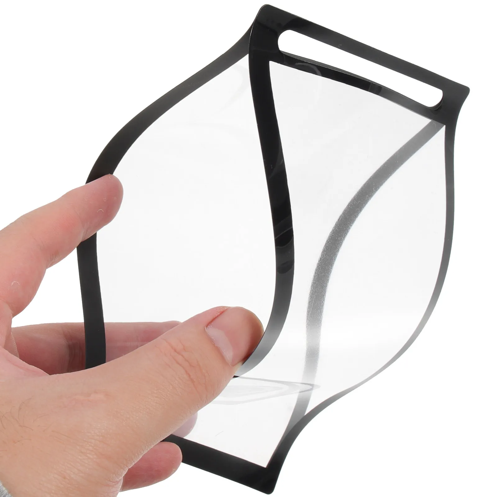 6Pcs Premium PVC Card Protector Sleeves Smooth Edge No Burr Design for Safe Place Cards Menu Covers Photo Holders Large