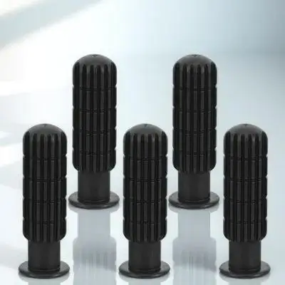 5 قطعة من مقابض استبدال طاولة كرة القدم البلاستيكية المريحة، أجزاء قبضة متينة مضادة للانزلاق، ملحقات كرة القدم المريحة #6