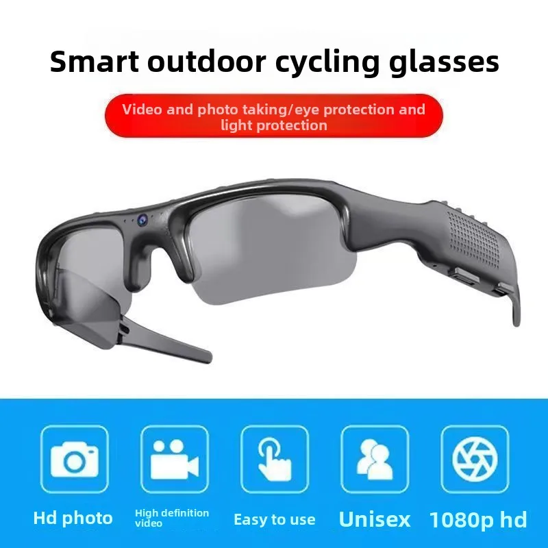 Smart glasses, driving outdoors, riding wifi glasses, taking photos, video, audio, eye protection, fishing, sunglasses.