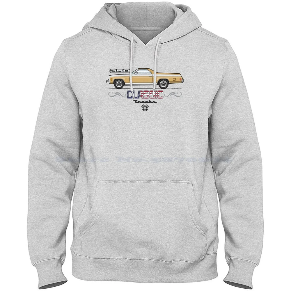 73-77 Elcamino 100% Cotton Hoodie 1973 1974 1975 1976 1977 350 454 El Camino Drag Racing American Muscle Car Classic