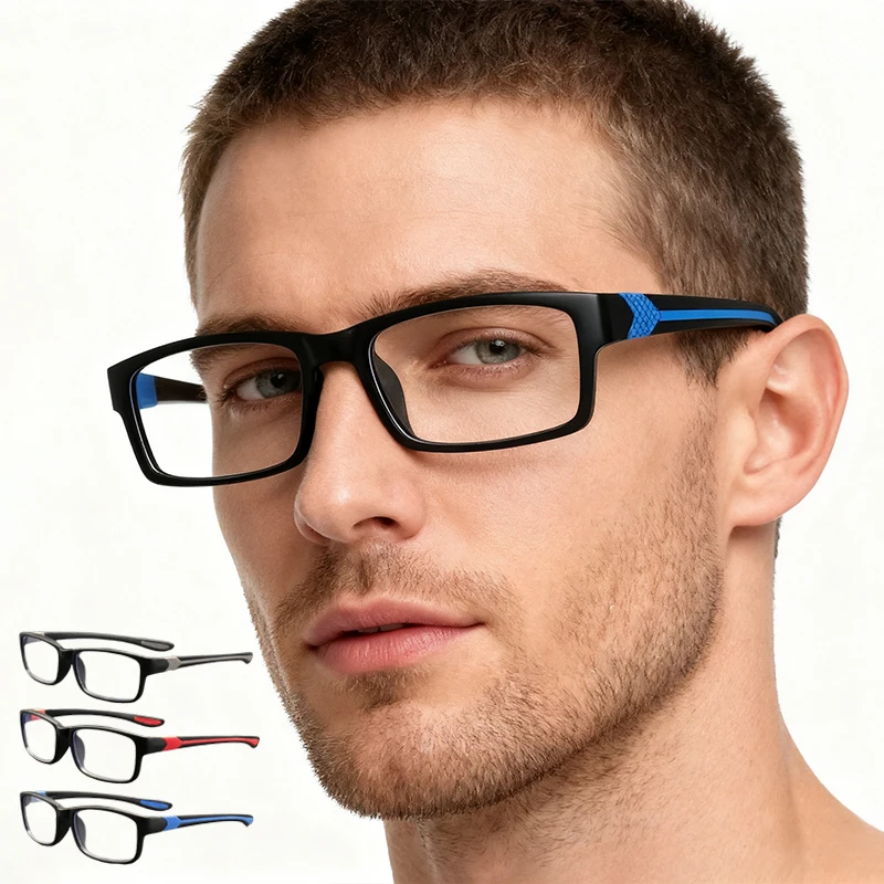 Modische ultraleichte Anti-Blaulicht-Presbyopie-Brille für Männer und Frauen, hochauflösende Presbyopie-Brille + 100 bis + 400