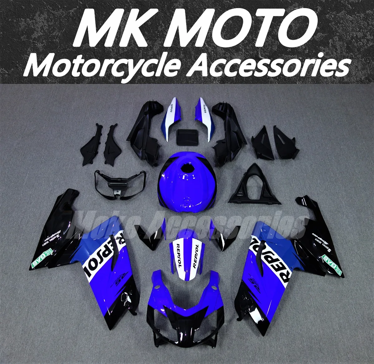 Motorcycle Fairings Kit Fitfor Aprilia Rs125 2006 2007 2008 2009 2010 2011 Bodywork Set Abs Injection White Black Blue