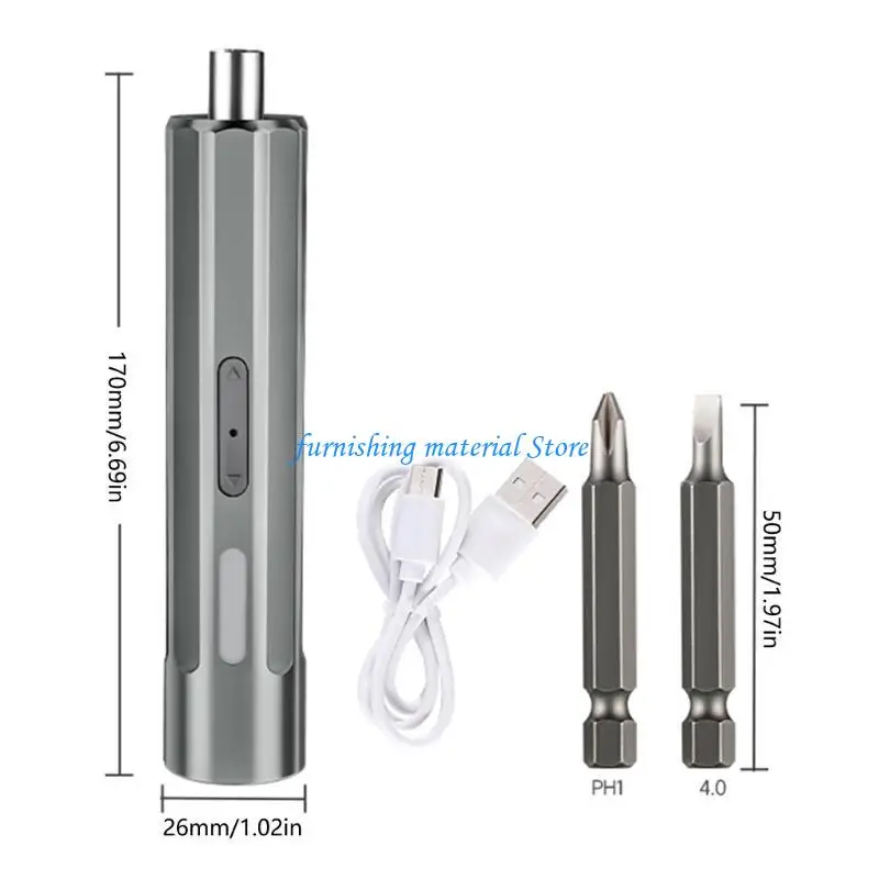 Elektryczna wkrętarka akumulatorowa Y5GD 3,7 V z ręcznym momentem obrotowym 3 NM do prac konserwacyjnych w domu