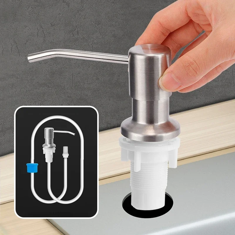 

Extension Pipe Kit for Soap Dispenser for Kitchen Sink Bathroom Lotion Detergent Hand Wash Pump Soap Dispenser Pump Under Sink