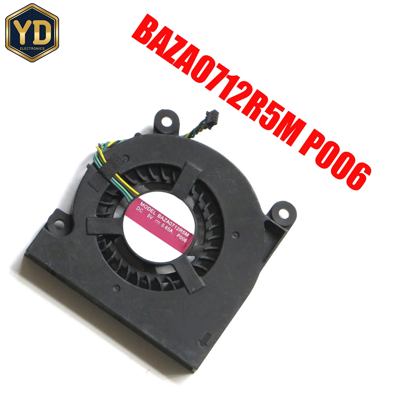 YD Fan BAZA0712R5M-P006 BAZA0712R5M P006 DC5V 0.65A 4PIN 4Lines