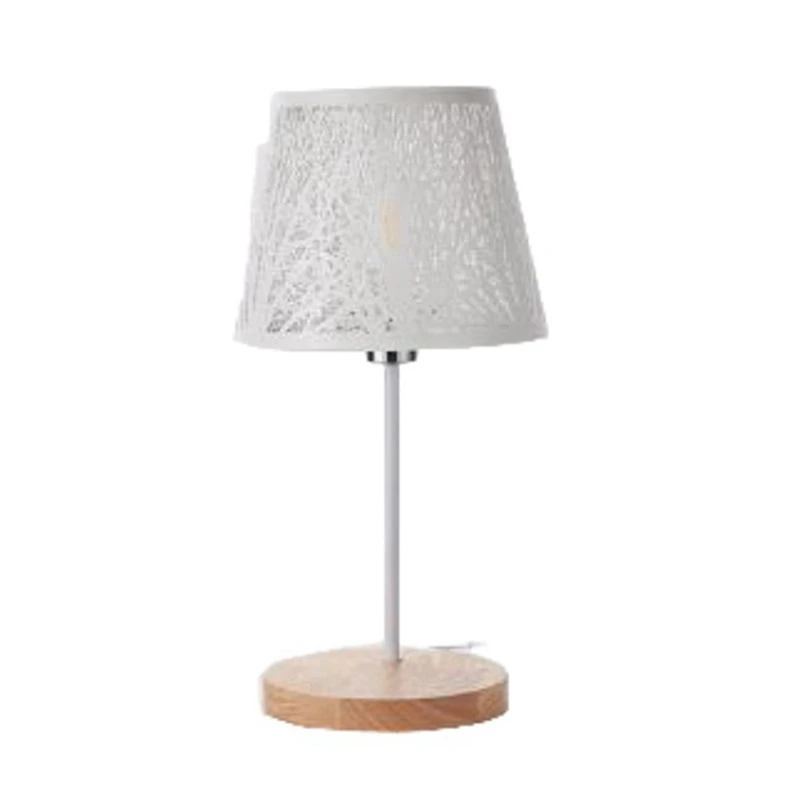 

Table Lamp, Barrel Metal Lampshade And Base With Tree Pattern,Suitable For Tabletop Pendant Lamp Wall Lamp