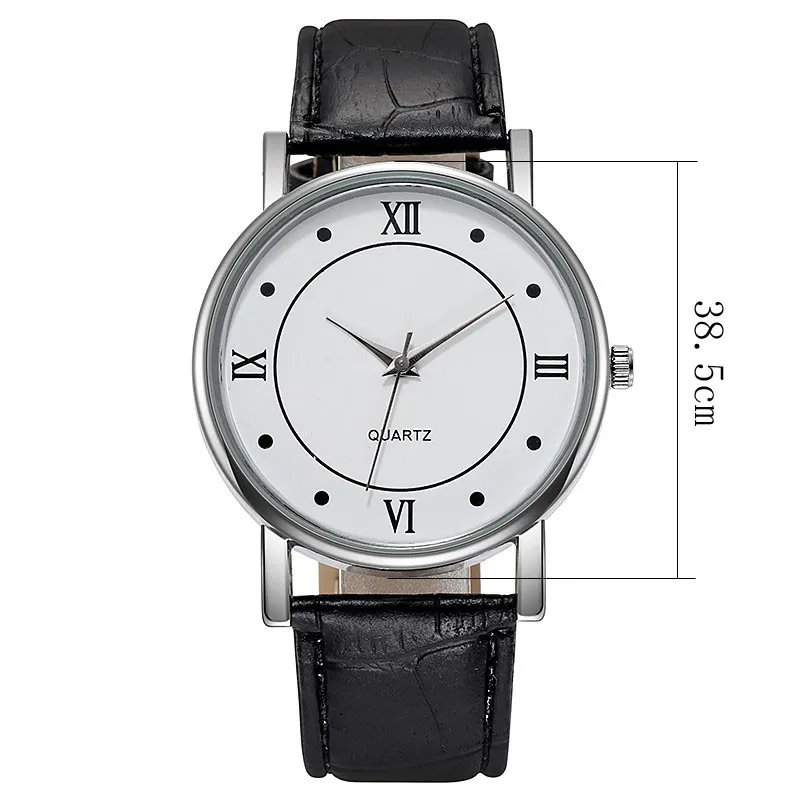 Men‘s Business Watches Fashion Life Waterproof Quartz Watch Leather strap Sport Casual Wrist Watch relogios masculino
