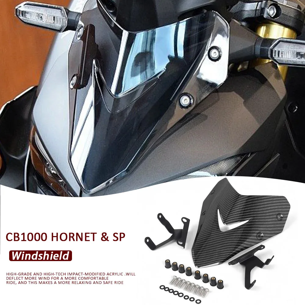 

2025 Windshield Motorcycle For Honda CB1000 Hornet SP CB 1000 Hornet Windshield Protective Cover Deflector Front Fairing