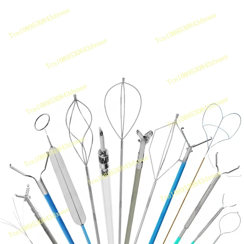 

Stone Fetching Basket Endoscope Foreign Body Taking Clamp Knot Bronchial V-Shaped Crocodile Mouth Three Four Five Claw Wire